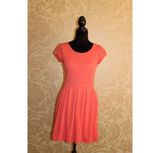 Coral Orange Love...Ady Small Sundress Skater